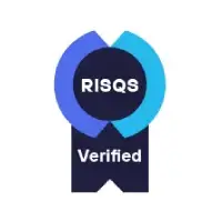RISQS Verified badge with blue design.